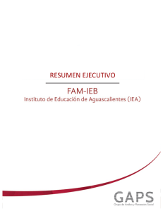resumen ejecutivo - Gobierno del Estado de Aguascalientes