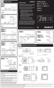 Manual de usuario ORK 31-51