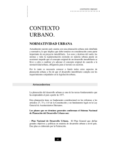 Contexto Urbano - Desarrollo Inmobiliario