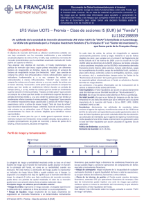 LFIS Vision UCITS – Premia – Clase de acciones IS (EUR) (el