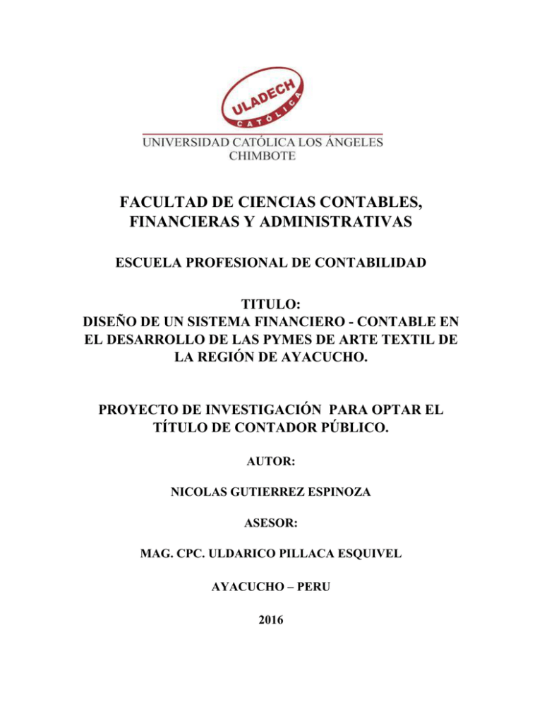 facultad de ciencias contables, financieras y administrativas