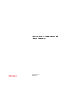 Gestión de servicios de sendmail en Oracle® Solaris 11.2