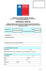 formulario f-biof 06 - Instituto de Salud Pública de Chile