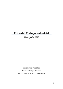 Ética del Trabajo Industrial