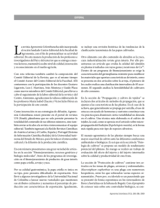 La revista Agronomía Colombianaha sido incorporada al recién