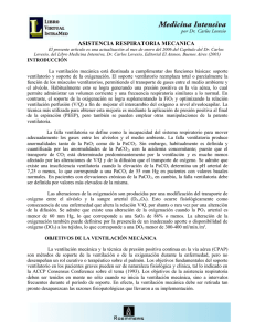 asistencia respiratoria mecanica