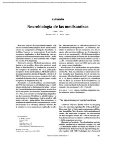 Neurobiología de las metilxantinas