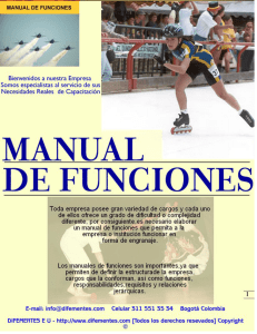 Manual de Funciones