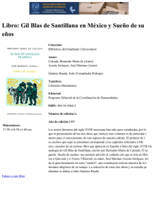 Gil Blas de Santillana en México y Sueño de su eños