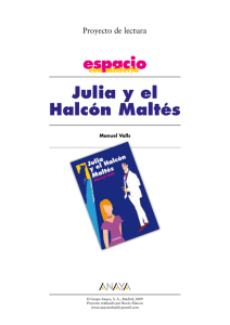Julia y el halcón maltés - Anaya Infantil y Juvenil