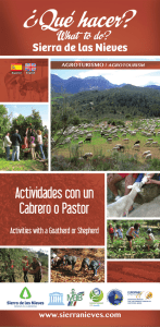 folleto en pdf - Sierra de las Nieves