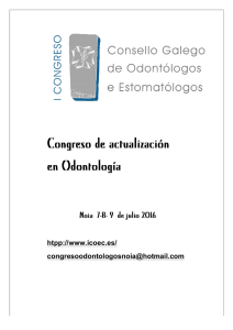 Programa - Colegio de Odontólogos y Estomatólogos de Lugo