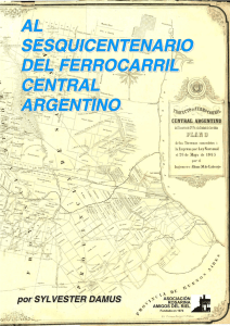 al sesquicentenario del ferrocarril central argentino