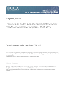 Vocación de poder: los abogados porteños a