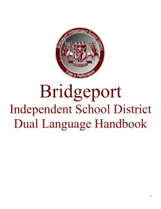 Independent School District Dual Language Handbook