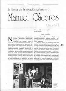Manue Cáceres - arcángel fernández y manuel cáceres