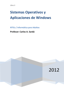 Sistema Operativo / Aplicaciones de Windows