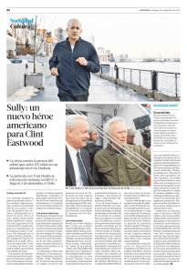 Sully: un nuevo héroe americano para Clint Eastwood