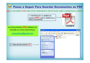 Pasos a Seguir Para Guardar Documentos en PDF