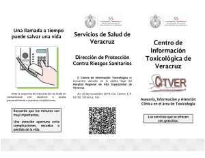 ¿Qué es el Centro de Información Toxicológica de Veracruz?