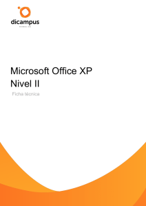 Microsoft Office XP Nivel II