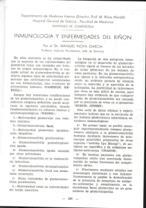 INMUNOLOGIA Y ENFERMEDADES DEL RlÑON