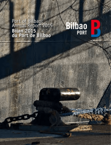 Port of Bilbao: Annual Report 2015 Bilan 2015 du Port