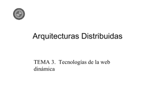 Arquitecturas Distribuidas