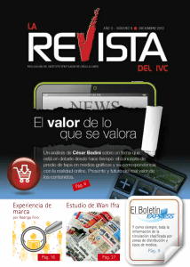 Revista IVC - Instituto Verificador de Circulaciones