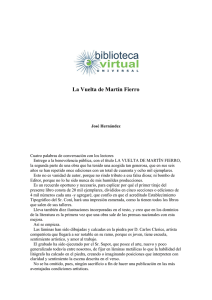 La Vuelta de Martín Fierro - Biblioteca Virtual Universal