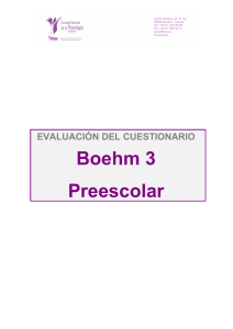 Boehm 3 Preescolar