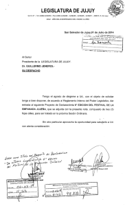 1 - Legislatura de Jujuy