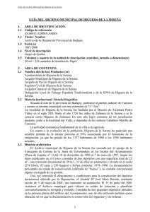 Higuera de la Serena - Diputación de Badajoz
