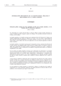 Declaración política conjunta, de 28 de septiembre de 2011, de los