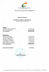 Año de IO Superación del Anolfubeﬁsmo