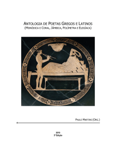 Antologia de Poetas Gregos e Líricos - 2010