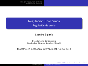 Regulación Económica