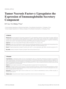 Tumor Necrosis Factor-α Upregulates the Expression of