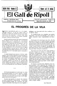 El Gall de Ripoll 19201120 - Arxiu Comarcal del Ripollès