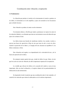 Coordinaci&oacute;n entre vibraci&oacute;n y respiraci&oacute;n: