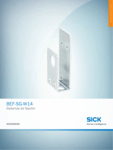 Sistemas de fijación BEF-SG-W14, Hoja de datos en línea