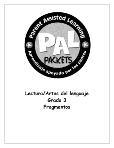 Lectura/Artes del lenguaje Grado 3 Fragmentos