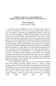 WOMEN, VIOLENCE, AND SACRIFICE IN PEDRO PÁRAMO AND