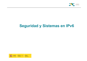 IPv6 - RedIRIS