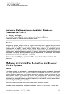 Ambiente Multiusuario para Análisis y Diseño de Sistemas de