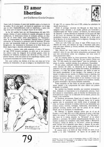 El amor libertino - Revista de la Universidad de México