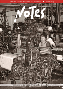 La indústria tèxtil a Mollet - Ajuntament de Mollet del Vallès