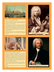 Antonio Vivaldi (Italia, 1678-1741) Nació en Venecia (Italia) en 1678