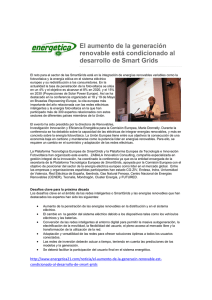 El aumento de la generación renovable está condicionado al