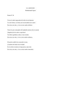 EL JARDINERO Rabindranath Tagore Poema Nº 30